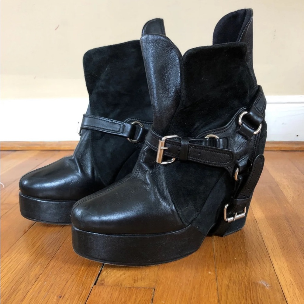 Maurie + Eve Harness Platform Boots